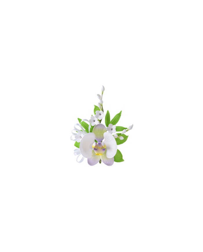 11172 - RAMO DE FLOR C/ORQUIDA (6 UN)