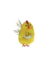 PQ2295 GALINHA COM PINTO NO COLO 6CM C/24