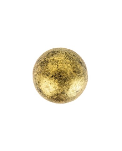 AR331056 - ESFERA NEGRA / OURO CHOCOLATE BRANCO Ø 27 MM (49 UNID)