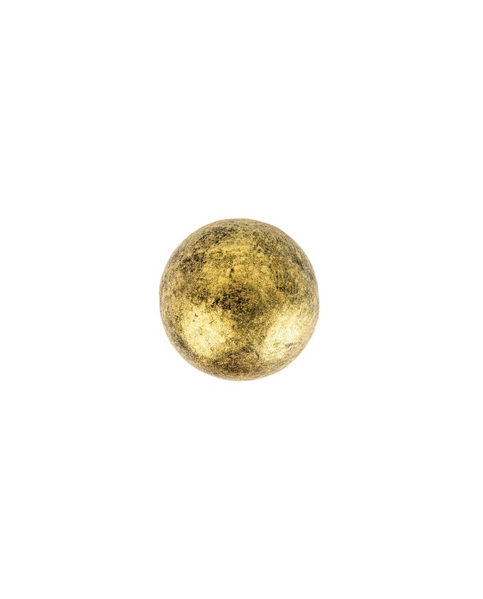 AR331056 - ESFERA NEGRA / OURO CHOCOLATE BRANCO Ø 27 MM (49 UNID)