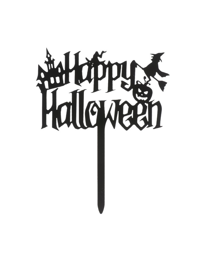 354167 - CAKE TOPPER HALLOWEEN BRUXA