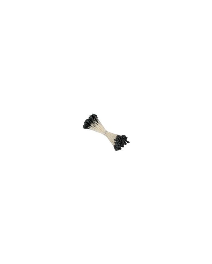 40-W116 - STAMEN LILY TIP-BLACH 144 PCS