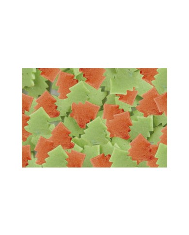 CONFETTI ARBOL NAVIDENO VERDE-ROJO - REFº 445010(D)