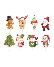 CH24TOP088 - TOPPERS NATAL - FLORESTA ENCANTADA  (24UNID)