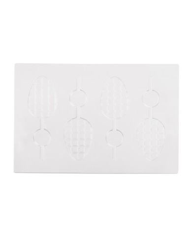 20L001 - EGG BAR LOLLI POP PACK 2 MOULDS
