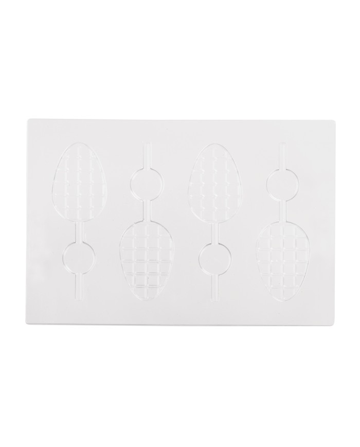 20L001 - EGG BAR LOLLI POP PACK 2 MOULDS