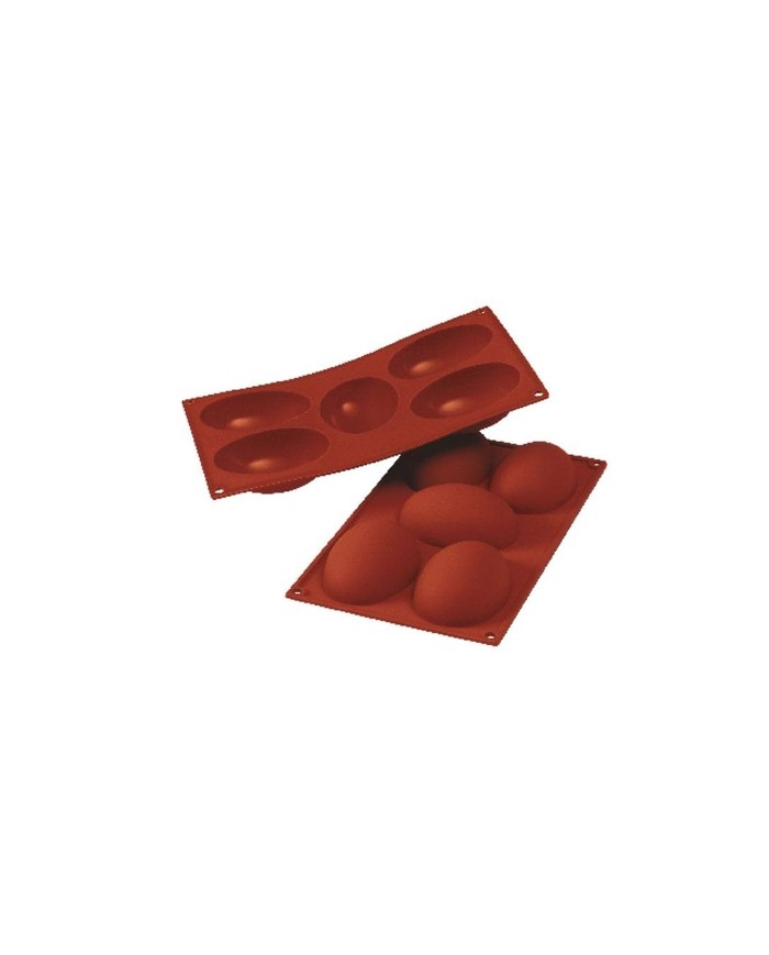 SF041 - MOLDE SILICONE OVOS 73X102X36MM (130ML)