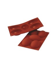SF041 - MOLDE SILICONE OVOS 73X102X36MM (130ML)