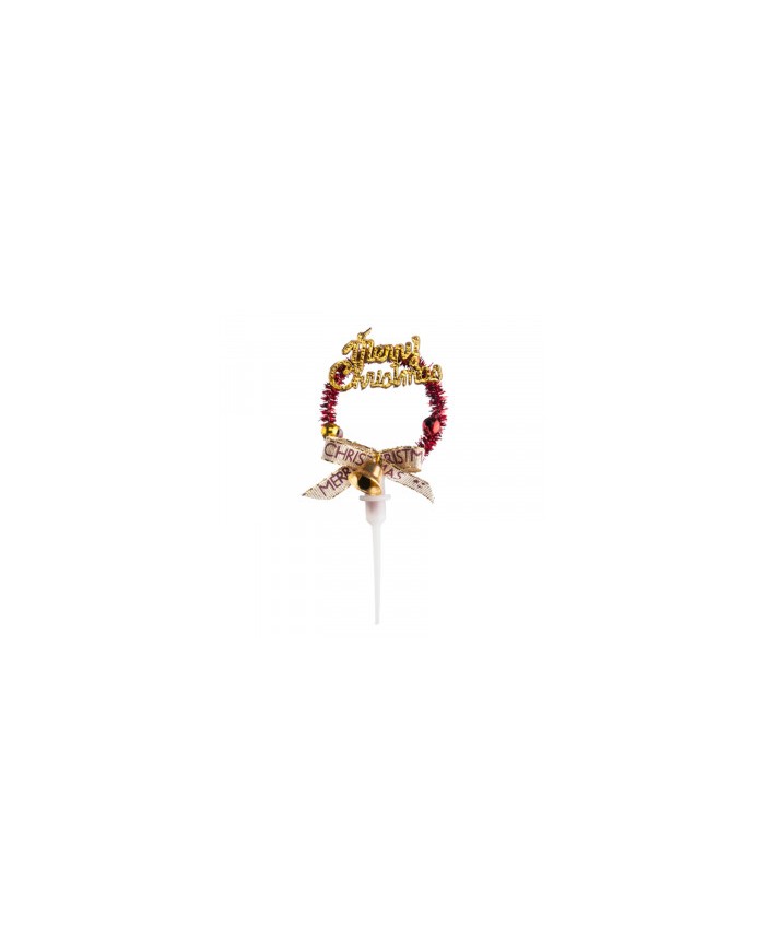 PICK MERRY CHRISTMAS DOURADO (50 UN) - 354098