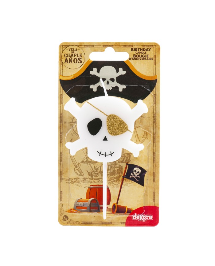 345449 - VELA PIRATA 2D (7,5CM)