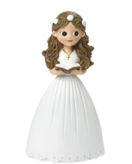 A202032 - MENINA COMUNHÃO 16CM