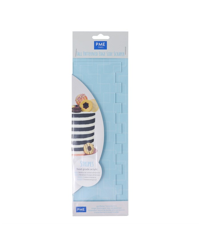 RASPA ACRILICA RISCAS 25 CM - PS61