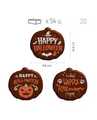 428195 - DECORAÇÃO CHOCO SORTIDA HALLOWEEN (54 UNID)