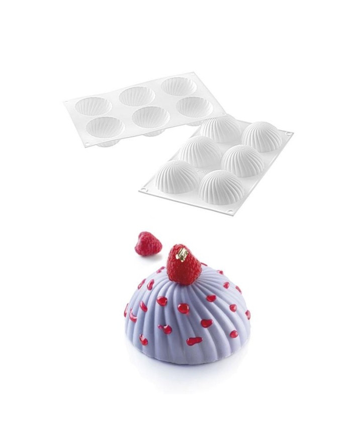 MOL36185 - MOLDE SILICONE PERFUME Ø 75MM (37,5MMX108ML - 6 PCS)