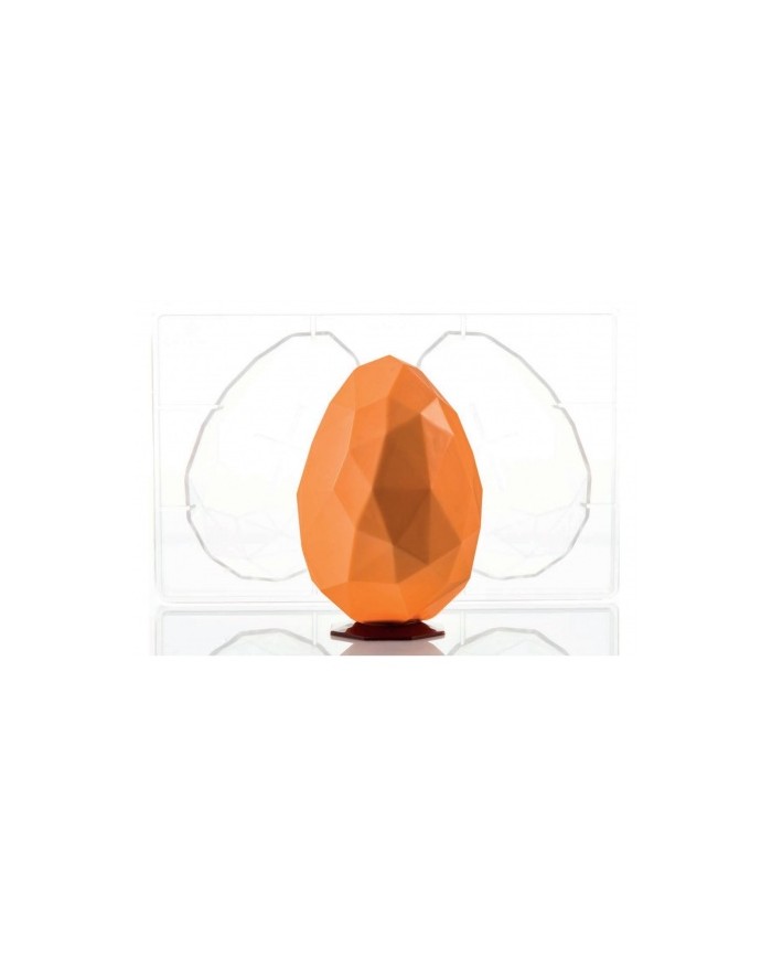 MOLDE POLICARBONATO OVO DIAMANTE 15 CM - 20U502