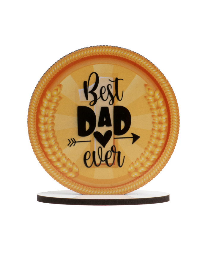 CAKE TOPPER DIA PAI - BEST DAD EVER - 354121