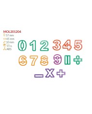 MSV045 - MOLDE SILICONE 38X197X8 MM