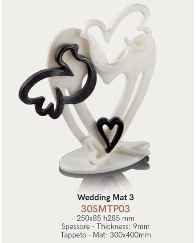 30SMTP03  - BIG HEART MOULD 40X30CM