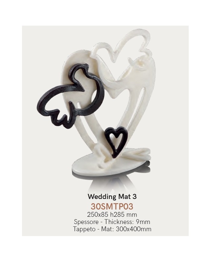 30SMTP03  - BIG HEART MOULD 40X30CM