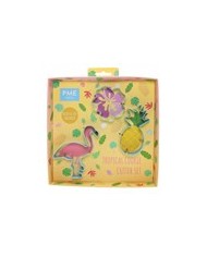 SCB707- KIT 3 CORTADORES BOLACHAS TROPICAL