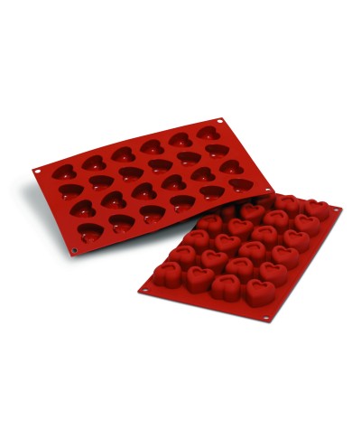 MF11043 - MOLDE SILICONE 24 CORAÇÕES - SF089
