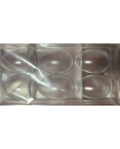 MOLDE POLICARBONATO OVO 80 GR(6) 81X54X27 1-309