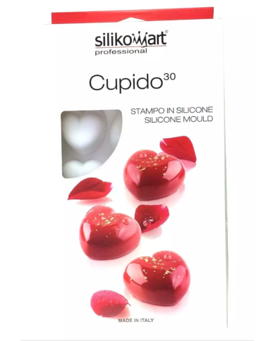 MF11182 - MOLDE SILIKOMART 15 CORAÇÕES