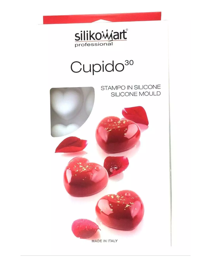 MF11182 - MOLDE SILIKOMART 15 CORAÇÕES