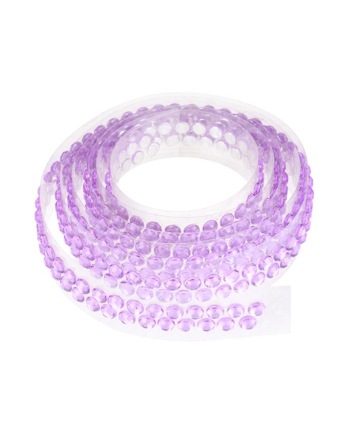 FITA STRASS 90 CM VIOLETA - 25027V