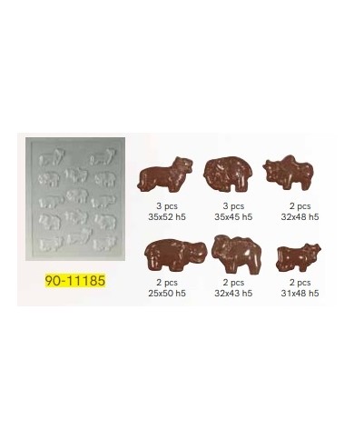 WILD ANIMAL ASSORTMENT - 90-11185