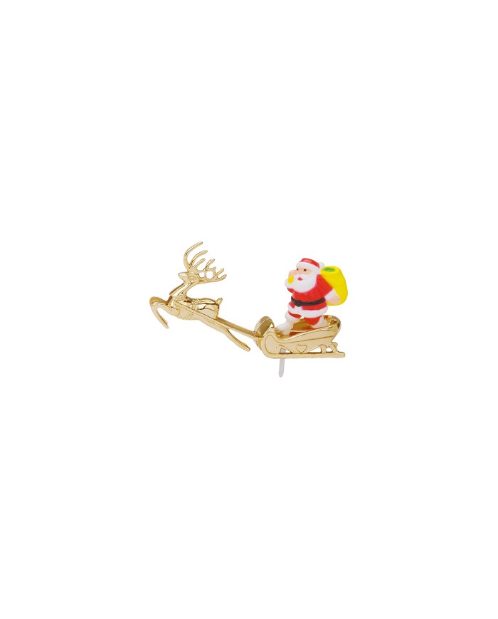 PAI NATAL TRENÓ DOURADO C/36 UN-REFª 14391