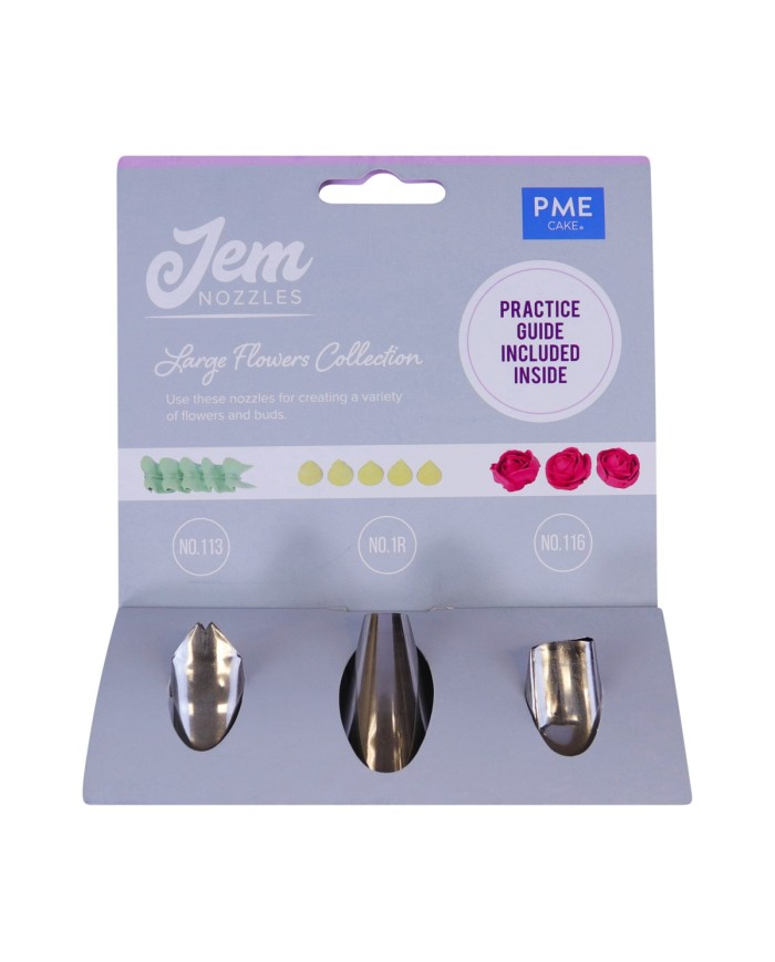 NZ1009 - BICOS JEM CONJ - FLORES GRANDRES