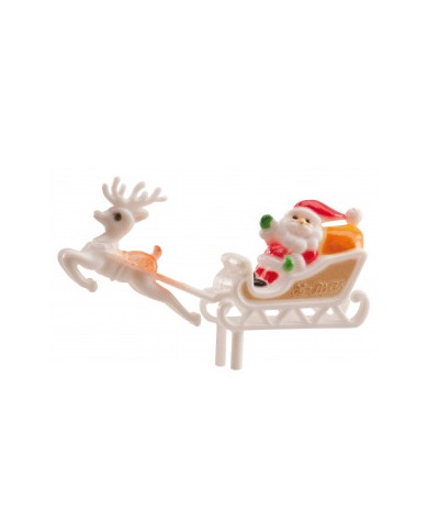 PAI NATAL NO TRENÓ BRANCO 6CM - 354079