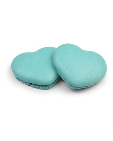 20327 - MACARONS CORAÇÃO AZUL PF (132 UNID)