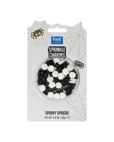 HW25SKB004 - SPRINKLES HALLOWEEN ARANHAS 25GR
