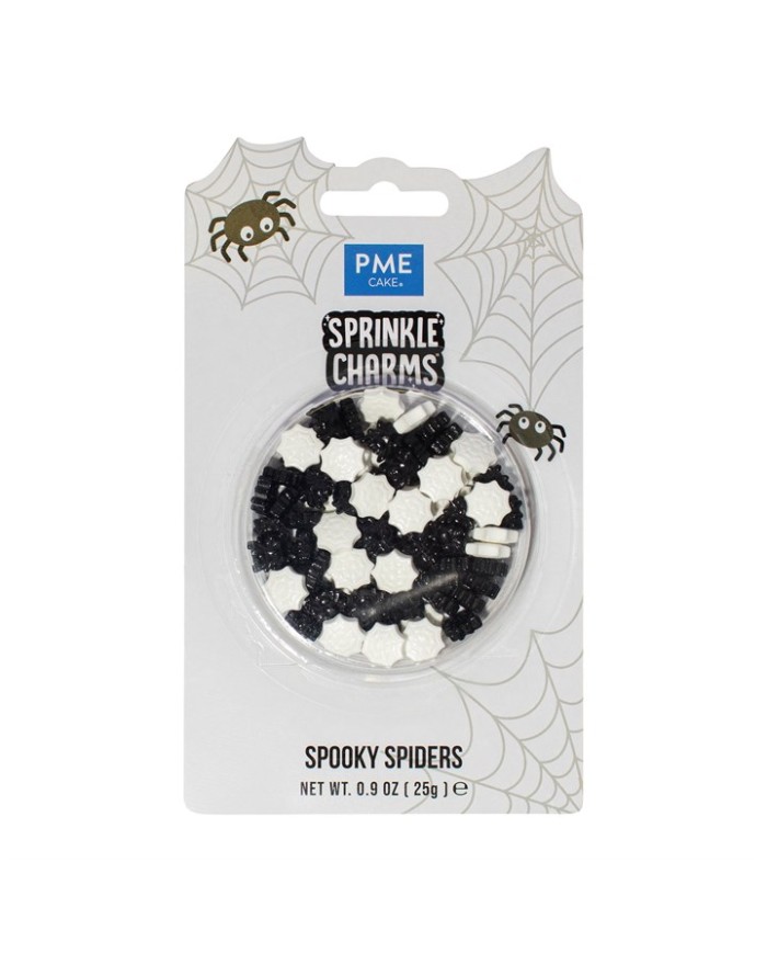 HW25SKB004 - SPRINKLES HALLOWEEN ARANHAS 25GR