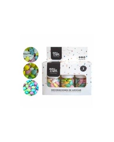 DE90111 - CONJUNTO 3 DECORAÇÕES PARA 'SUMMER VIBES' 30 GR