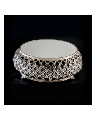 SUPORTE REDONDO C/DIAMANTES 25CM H32-342033