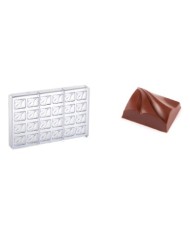 WHITE POLPCARBONATE MOLD DECO - 20-D001