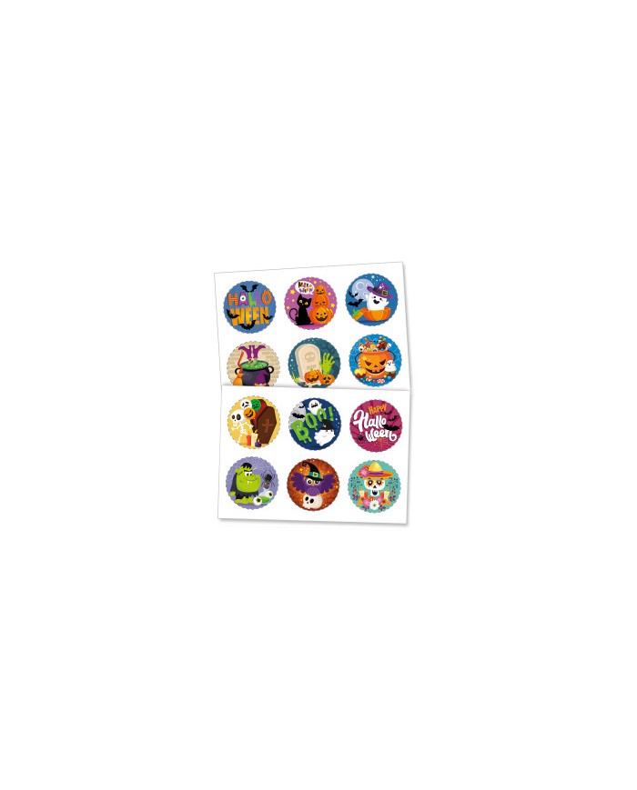 236030 - MINI DISCOS COMESTIVEIS HALLOWEEN