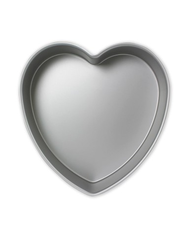 HRT062 - MOLDE TARTE ALUMINIO CORAÇÃO (51X152MM)