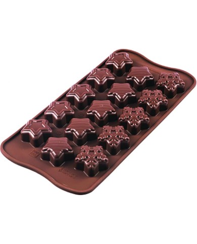 MF82029 - MOLDE 15 FIGURAS NATAL