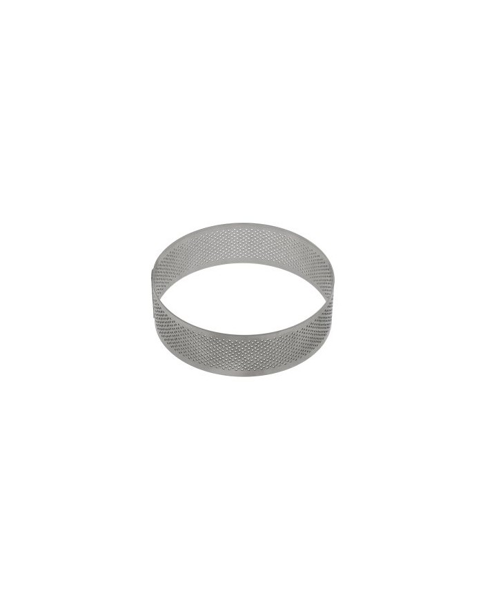 MF06578 - MOLDE PERFURADO DE AÇO INOXIDÁVEL 10 X 3,5 CM