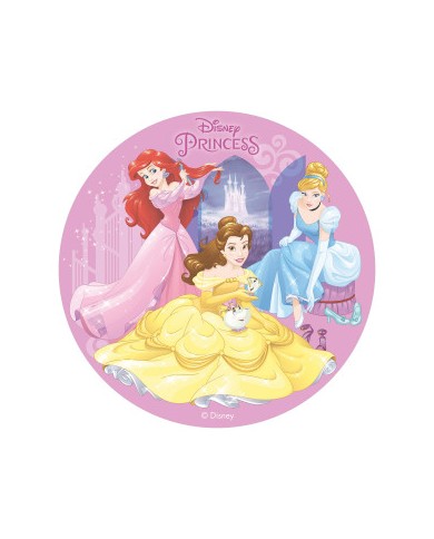 114377 - DISCOS OBREIA PRINCESAS 20CM