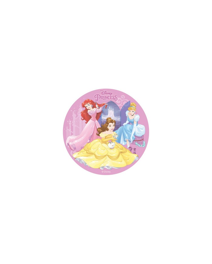 114377 - DISCOS OBREIA PRINCESAS 20CM