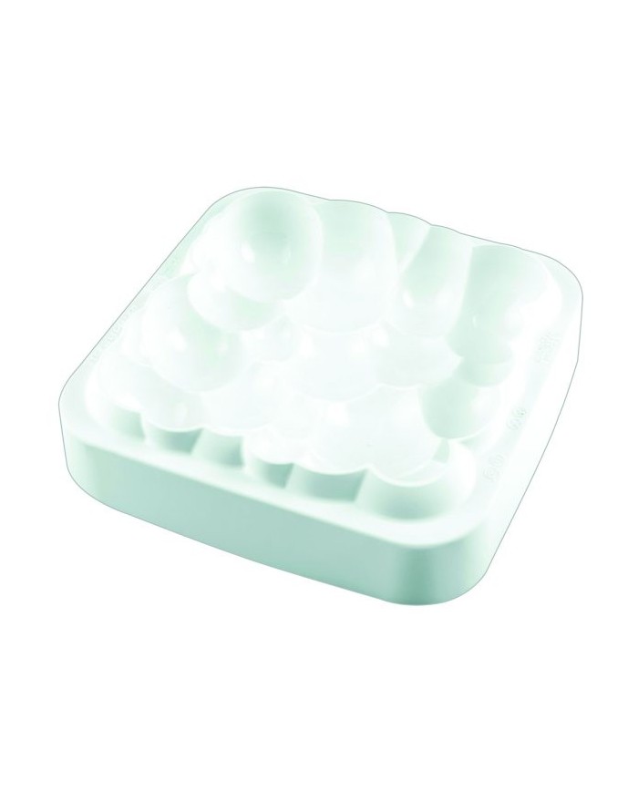 MOLDE SILIKOMART QUADRADO NUVEM - MF11579