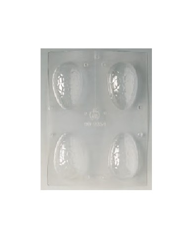 MOLDE POLYEHYLENE OVO ESTALADO 4 pcs 83x54 h24 mm 90-2354