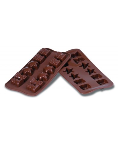 MF82016 - MOLDE 12 FIGURAS NATAL