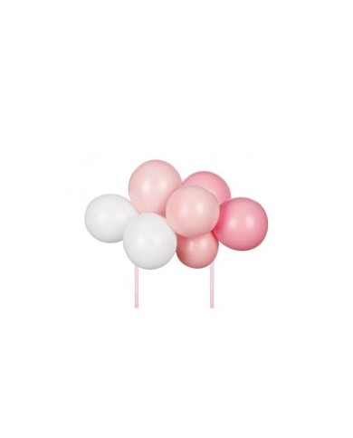 DE95479 - KIT TOPPER BALÕES ROSA 29CM