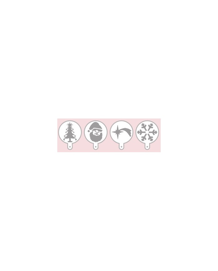 MINI STENCILS FOR CAPPUCCINO - KITMS3